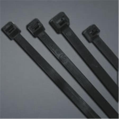 11.1 In. Cable Tie - UV Black, 50 Lbs